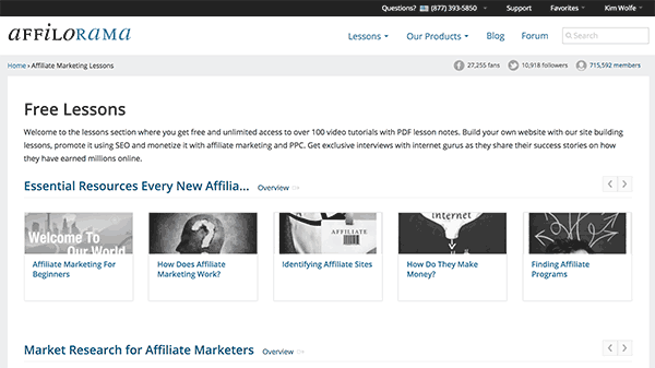 Affilorama Free Affiliate Marketing Training