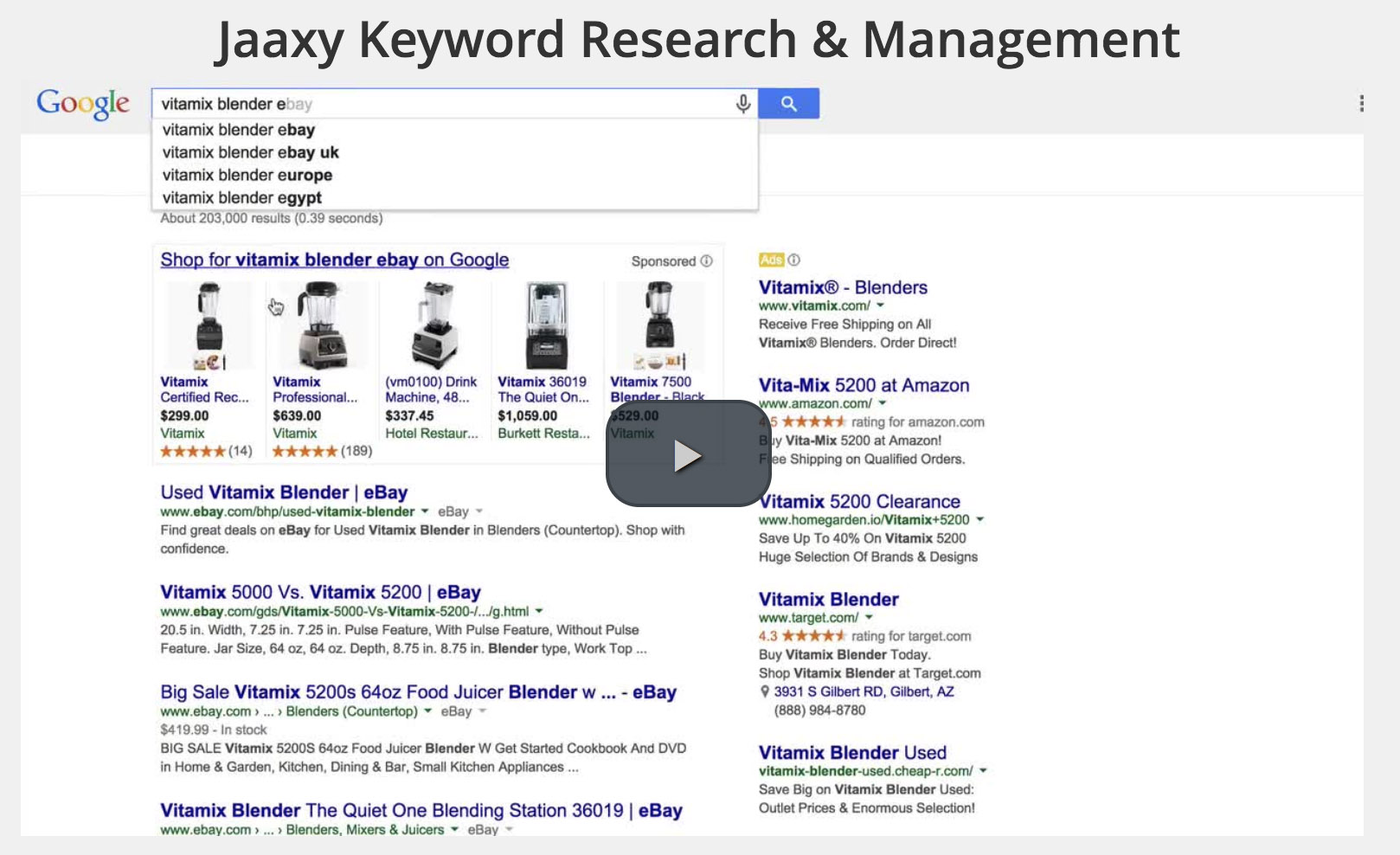 Jaaxy Keyword Research Training Video