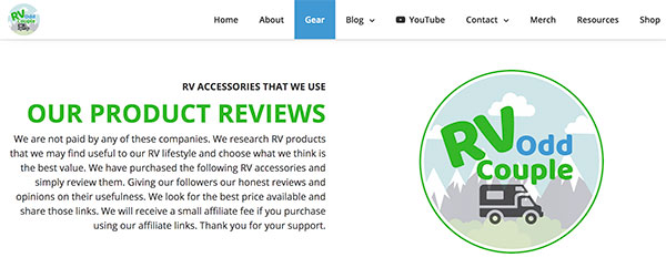 ways to promote affiliate products on your website with product reviews