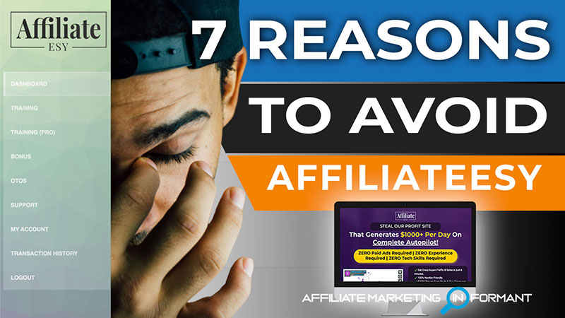 AffiliateESY Review - 7 Reasons to Avoid