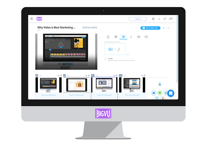 BIGVU video maker Vidnami alternatives 