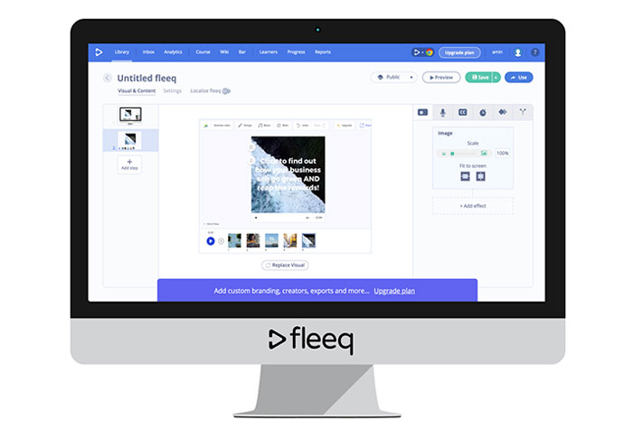 Fleeq video maker Vidnami alternatives