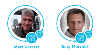 People behind Next Generation Affiliate: Matt Garrett and Tony Marriott