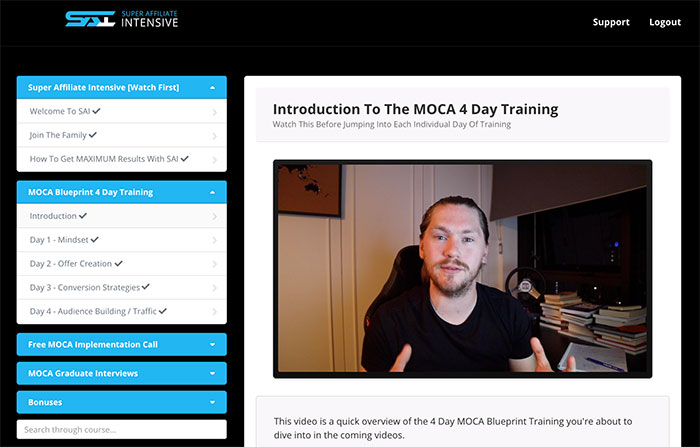 Super Affiliate Intensive MOCA Blueprint