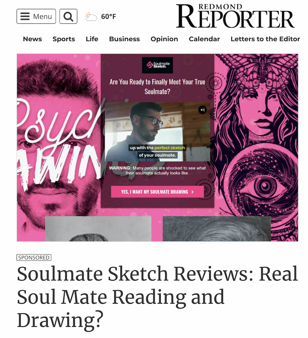 redmond-reporter soulmate sketch digistore24 website example